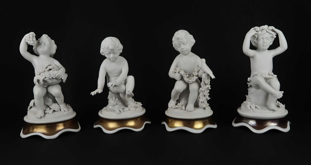 Figuras esculturas biscuit, as 4 Estações - Artibus