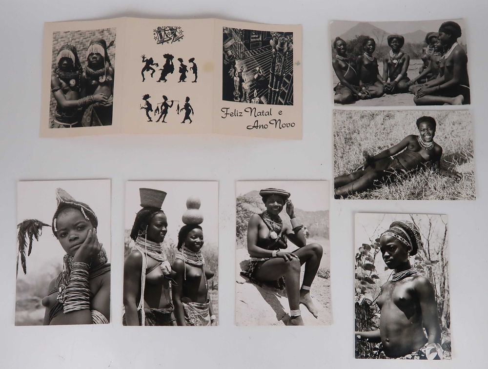 7 fotos postais antigos - África