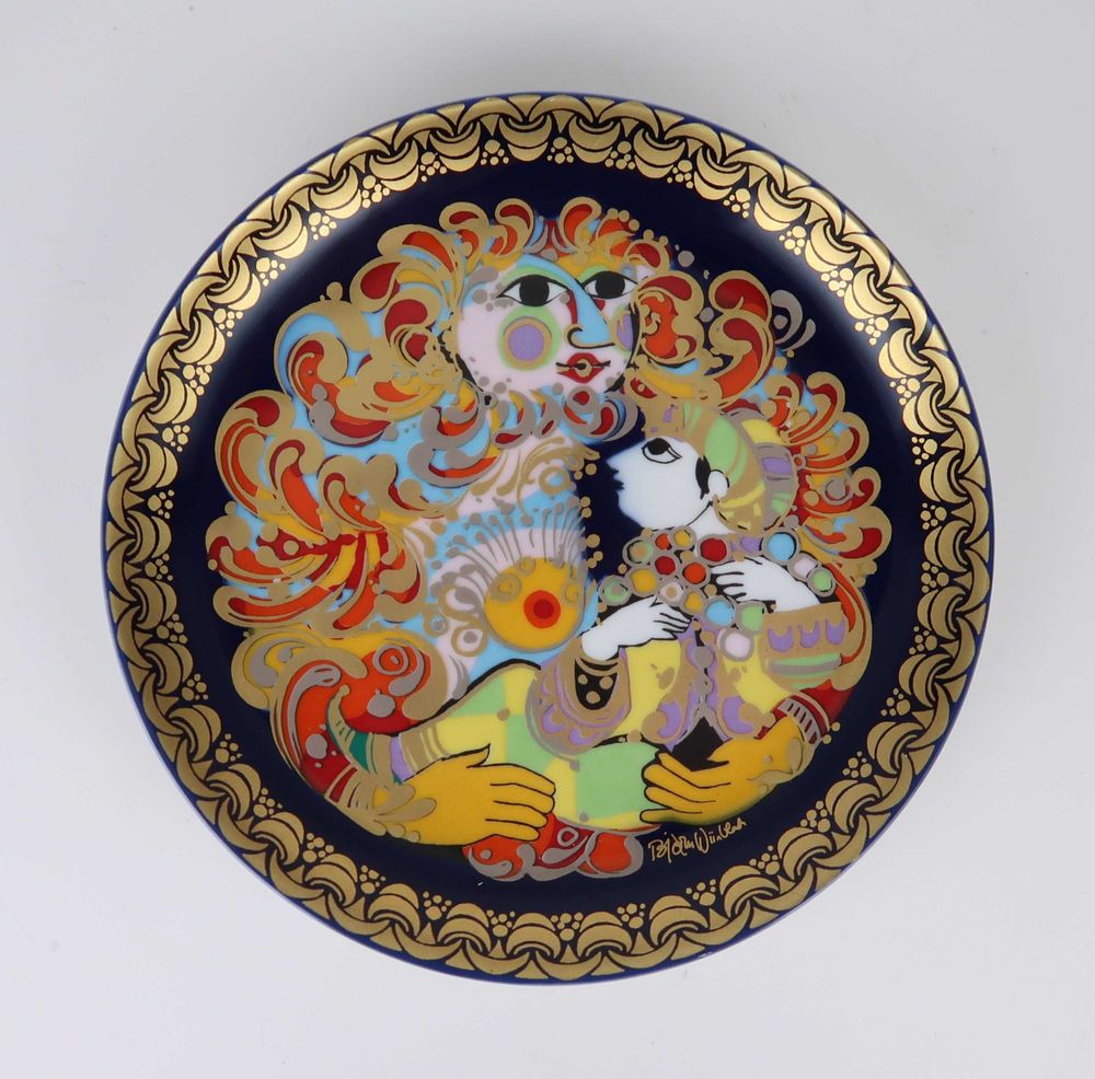 Prato de parede Rosenthal - Aladdin and the Miracle Lamp 5