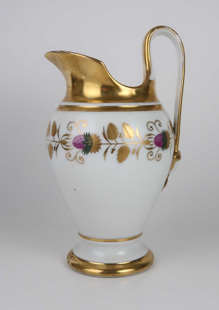 Jarro porcelana Vieux Paris Séc. XIX - 18 cm