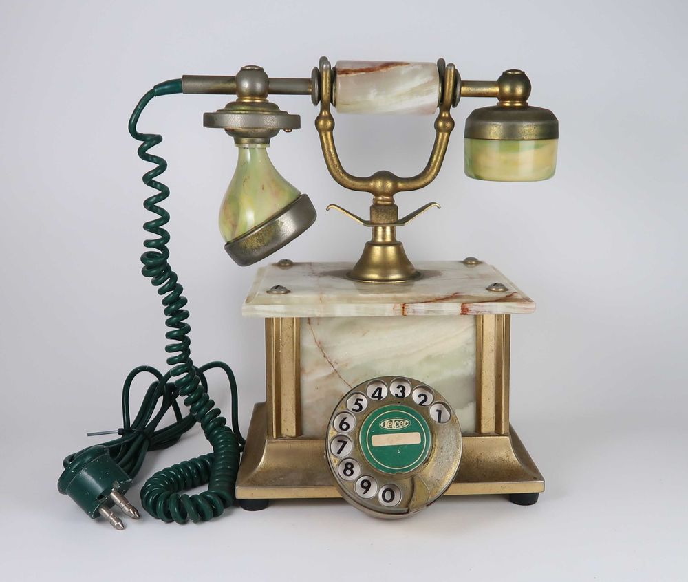 Telefone antigo Analógico - Telcer Telefonia Italy vintage 1960 (Ref. 8)