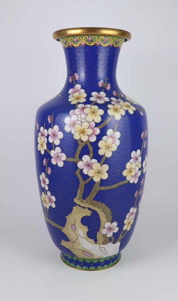Jarra Grande Cloisonne China - 31.5 cm