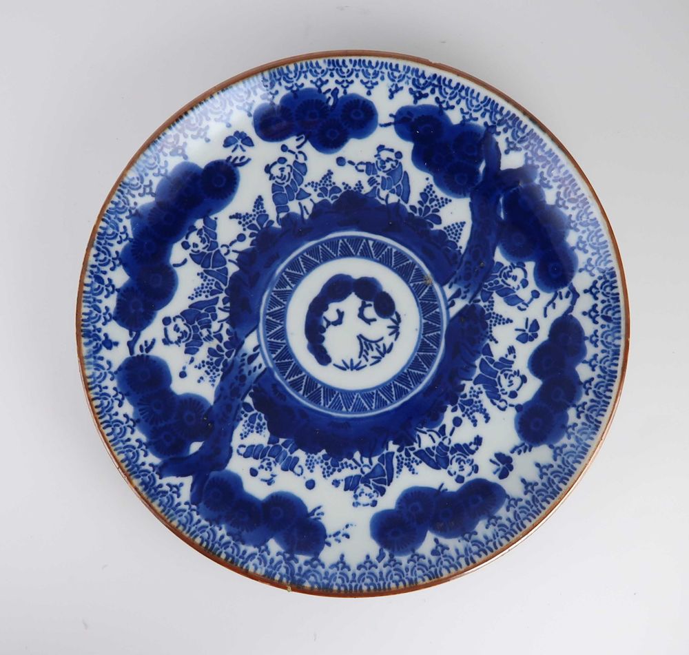 Prato antigo porcelana Oriental