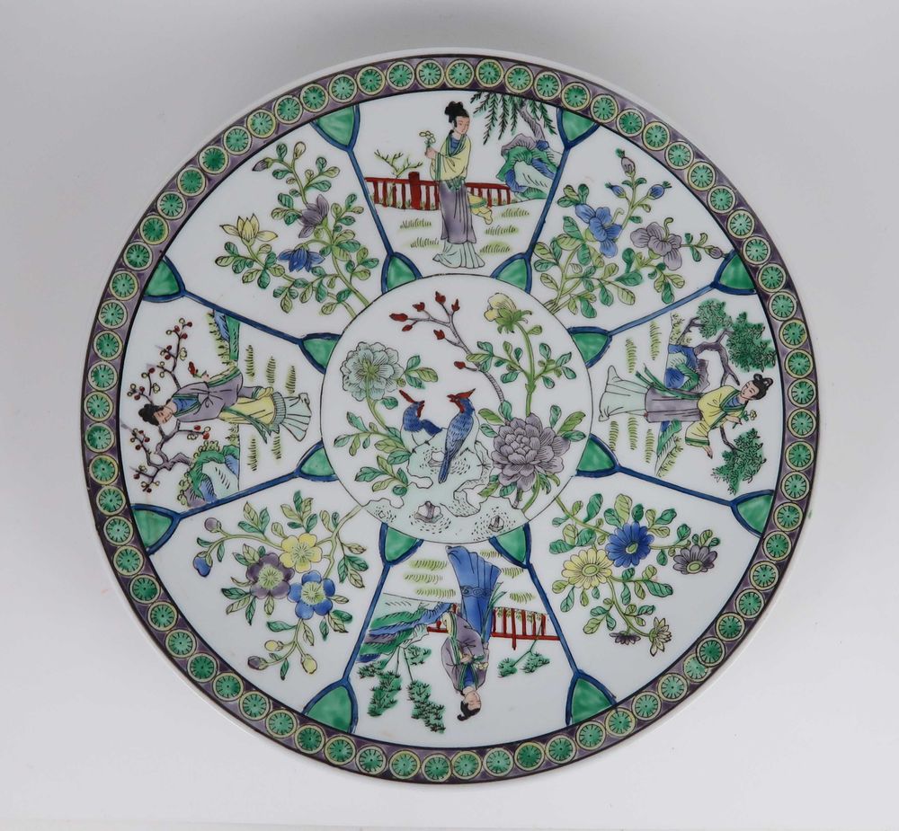 Prato grande porcelana da China - 26 cm